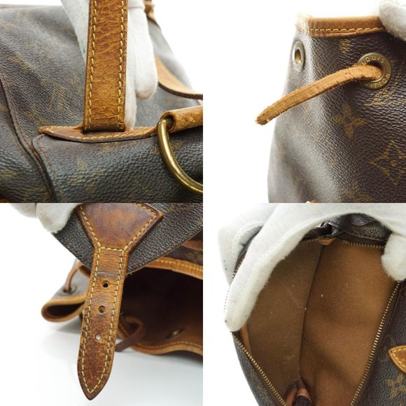 Louis Vuitton Classic Brown and Tan Backpack main image 11